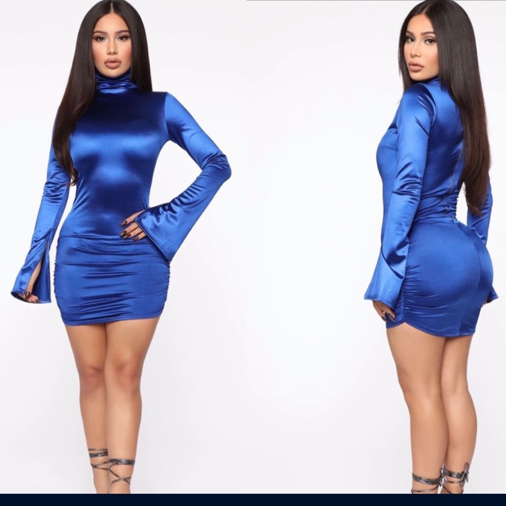 Women’s Fashion nova royal blue dress
